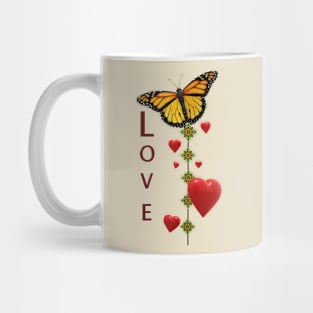 butterfly an love Mug